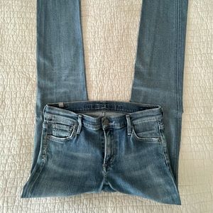 Citizens of Humanity Ava Low Rise Straight Leg Jeans (Size 28)
